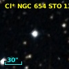 Cl* NGC  654    STO     133
