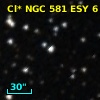 Cl* NGC  581    ESY       6