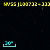 NVSS J100732+333014