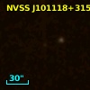NVSS J101118+315504