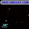 NVSS J101117+330452
