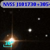 NVSS J101730+305408