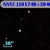 NVSS J101740+304607
