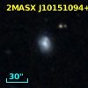 2MASX J10151094+2850541