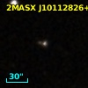 2MASX J10112826+2606556