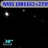 NVSS J101152+273930