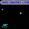 NVSS J101702+274508