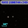 NVSS J100744+243449