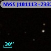 NVSS J101113+233218