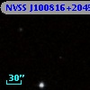 NVSS J100816+204517