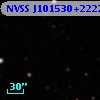 NVSS J101530+222222