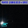 NVSS J101153+185716