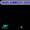 NVSS J100827+155522