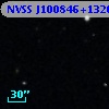 NVSS J100846+132626