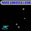 NVSS J101551+150246
