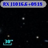 RX J1016.6+0818