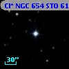 Cl* NGC  654    STO      61