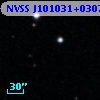 NVSS J101031+030701