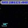 NVSS J101121+041826