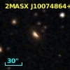 2MASX J10074864+0030435