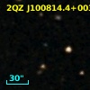 2SLAQ J100814.45+003807.0