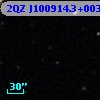 2QZ J100914.3+003934
