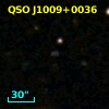 QSO J1009+0036