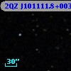 2QZ J101111.8+003539