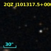 2SLAQ J101317.59+000800.4