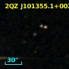 2SLAQ J101355.21+002850.3