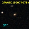 2MASX J10074078+0030005