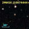 2MASX J10074444+0032575