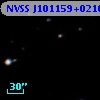 NVSS J101159+021004