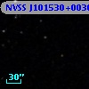 NVSS J101530+003640