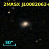 2MASX J10082063+0015020