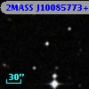 2MASS J10085773+0000155