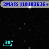 2MASS J10103636+0005154