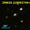 2MASX J10092746+0001539