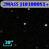 2MASS J10100081+0001443