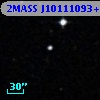 2MASS J10111093+0001128