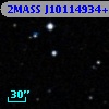 2MASS J10114934+0012243