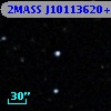 2MASS J10113620+0006417