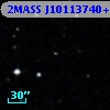 2MASS J10113740+0016364