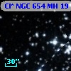 Cl* NGC  654     MH      19