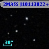 2MASS J10113022+0004227