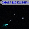 2MASS J10121365+0003478