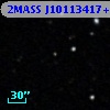 2MASS J10113417+0003496