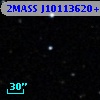 2MASS J10113620+0005413