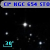 Cl* NGC  654    STO     150