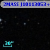 2MASS J10113053+0001128